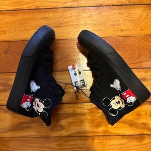 Disney Mickey Mouse Kids Sneakers - Black and Red